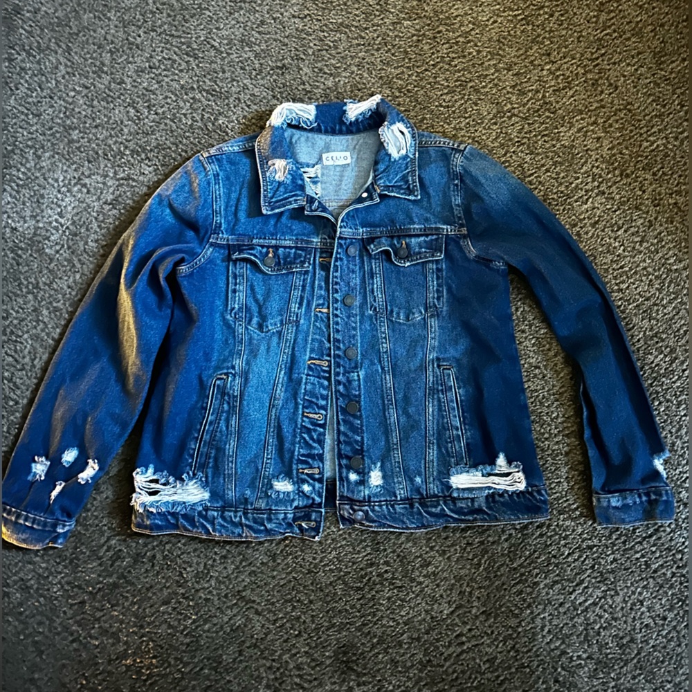 CELLO JEAN JACKET